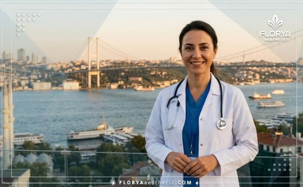 نتيجة مثالية وجمالية بعد الجراحة تظهر تنفساً طبيعياً ومظهراً صحياً.