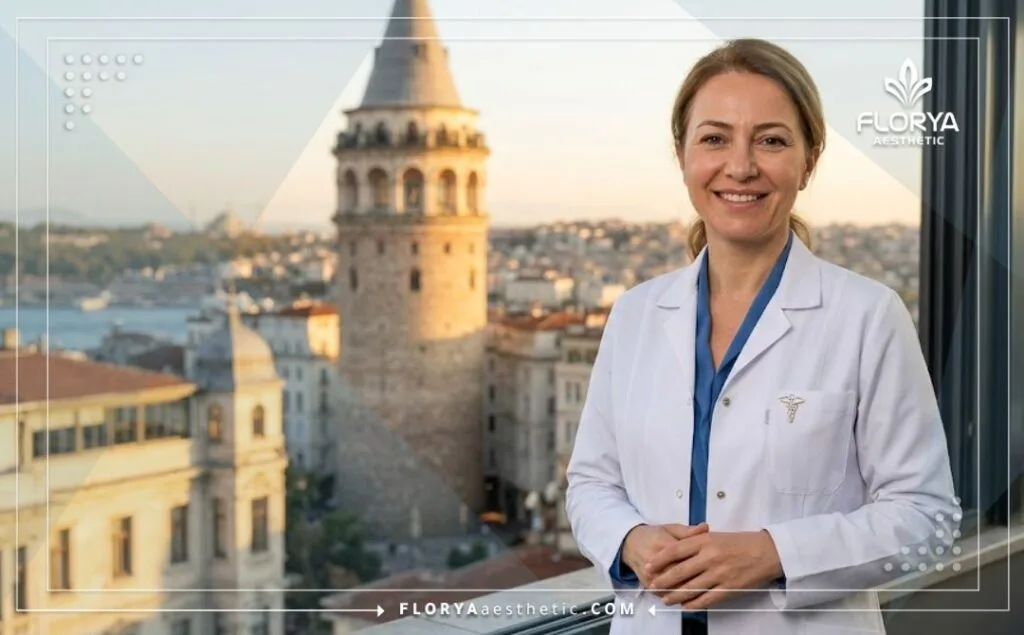 طبيب تجميل يرحب بالمرضى في إسطنبول لعمليات الوجه.